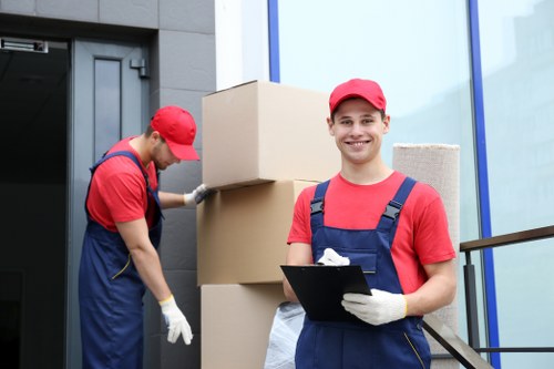 Removal van service supporting a move in Belgravia near elegant residential streets