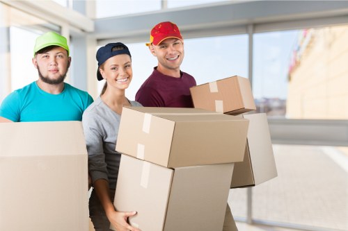 Office relocation planning in a Belgravia commercial building