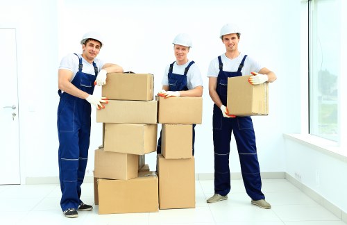 Truck loading support for central London removals