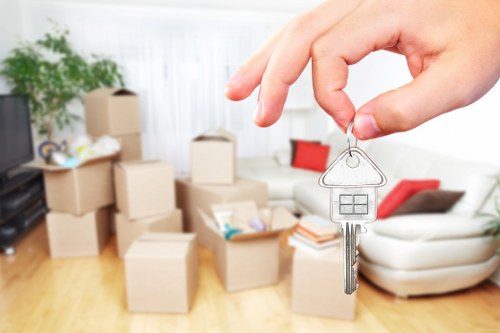 Local removals truck serving Belgravia and nearby areas