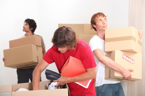 Free quote concept for a man and van service in Belgravia