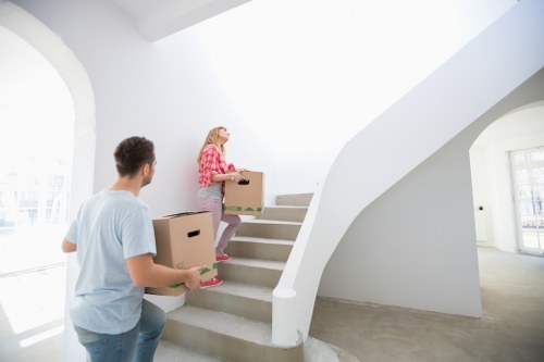 Central London business relocation with careful handling and loading coordination