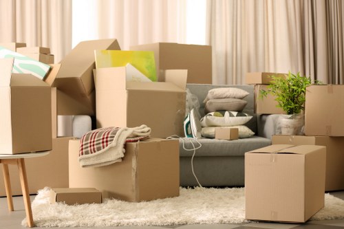 Careful loading and transport planning for central London removals