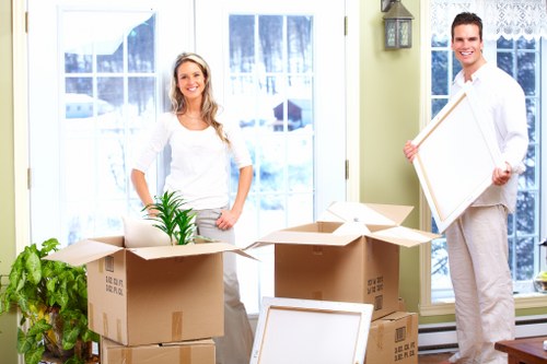 Removal team handling access challenges in Belgravia properties